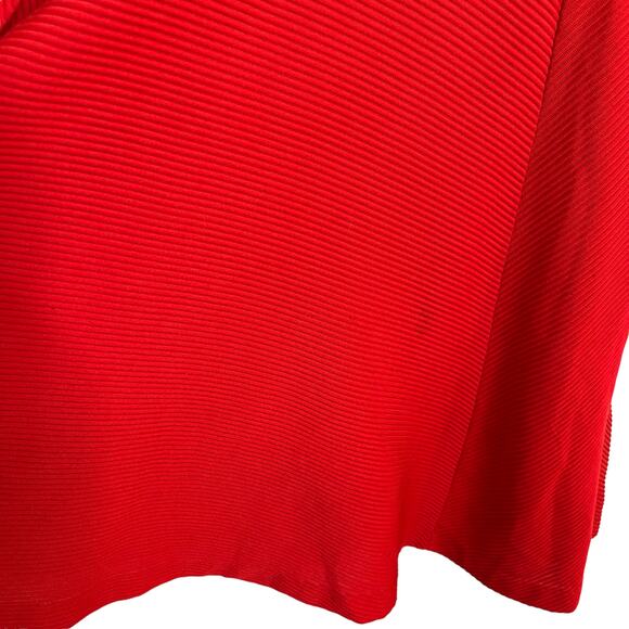 Express Sleeveless Scarlet Red Cutout Dress Women's Small - Picture 7 of 9